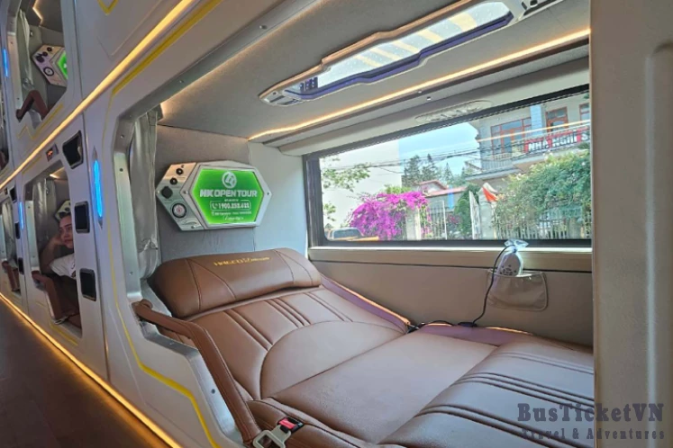 Hanoi to Da Nang VIP Cabin Sleeping Bus by HK Bus - Slide 4